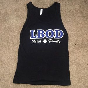 LBOD 2018 Worlds tank top